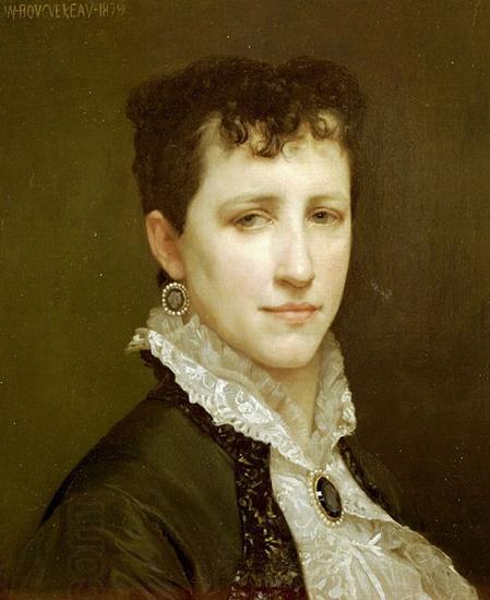 William-Adolphe Bouguereau Portrait of Miss Elizabeth Gardner China oil painting art